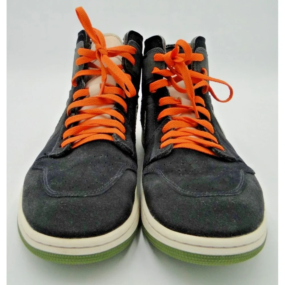 Nike Air Jordan 1 Mid SE Craft Anthracite Light‎ Olive FD6817-003 Men's Size 15